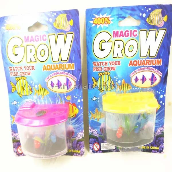 Magic Grow Fish Buy Plastic Sea Creature Toys,Growing Fish Toy,Grow Creature Toy Product on