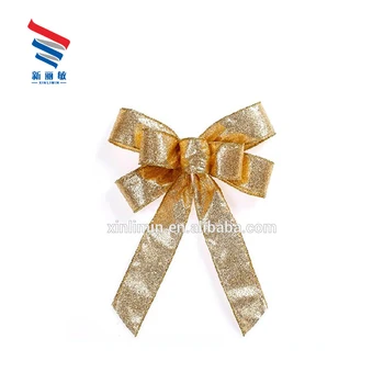 metallic satin ribbon