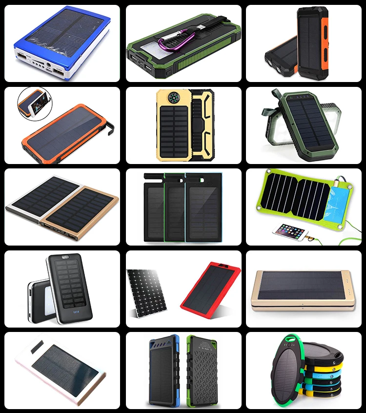 Best Selling Products Solar Powerbank 10000 Mah Solar Power Bank In