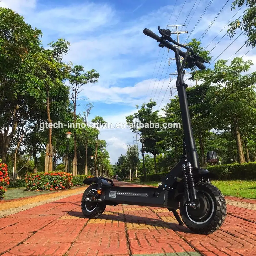 gtech off road 10 inch dual motor 48v folding electric scooter