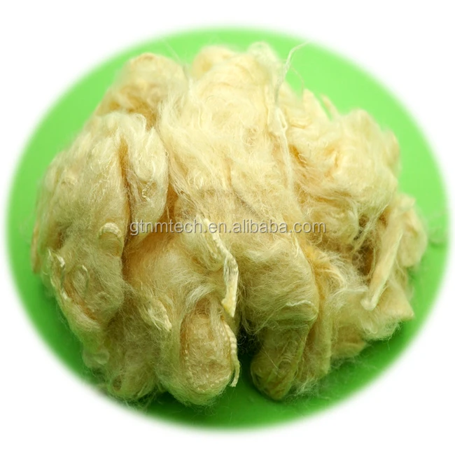 1.5dx51mm Natural Color Soybean Fiber Soya Bean Fiber Soybean Fiber