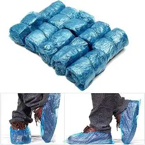 Baosity Waterproof Rain Snow Boots Shoes Covers Reusable Anti-Slip Foldable Thicken Sole Overshoes Galoshes Women Men