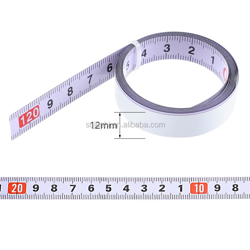 Miter Saw Tape Measure Self Adhesive Metric Steel Ruler Miter Track Stop Tape ϟ 
