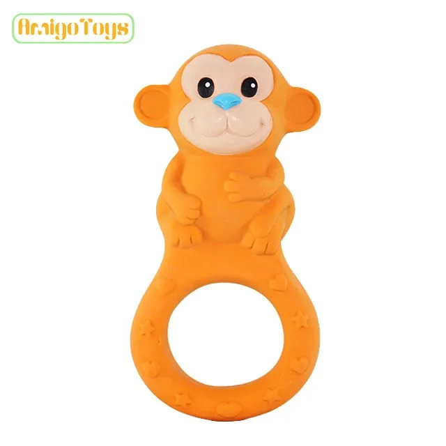 
BPA Free Eco-friendly Natural Rubber Latex baby teether 