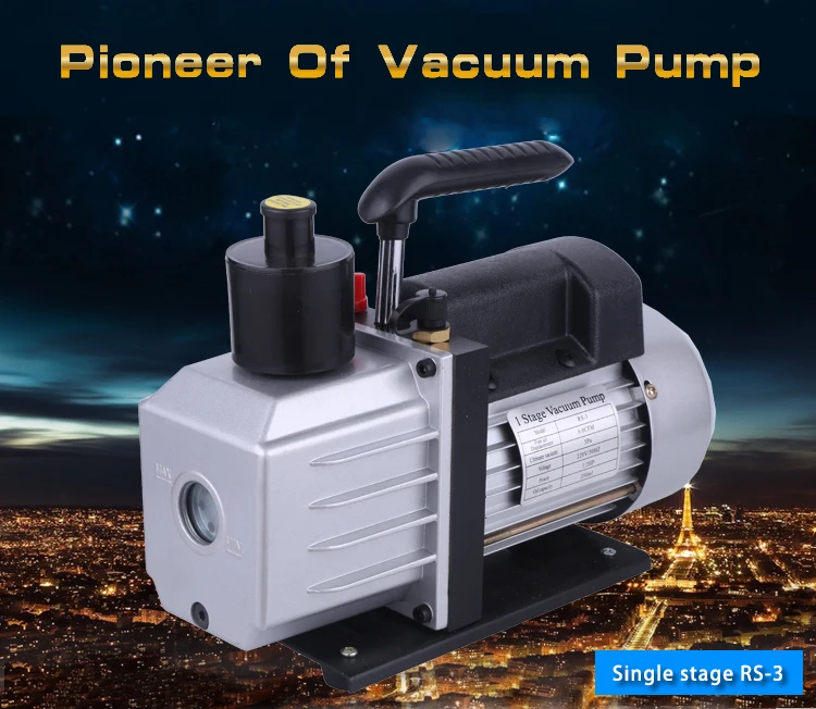 Hvac Evacuation Pump Vacuum Pump For Chemistry Lab 6 Cfm/7cfm Small Lab