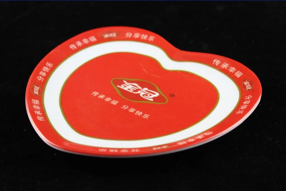 100%melamine cardioid plate