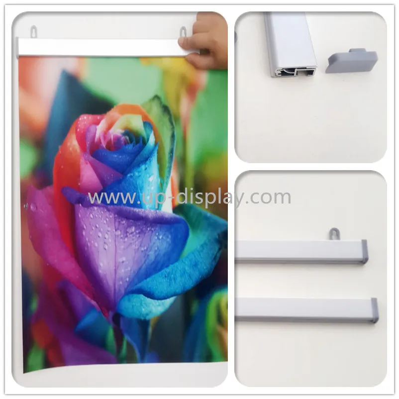 Aluminum Poster Hanger Wall Display Buy Poster Hanger,Snap Open Frame