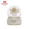Decorative Lovely Resin Angel Snowball Love Snow Globe Angel Snow Globe
