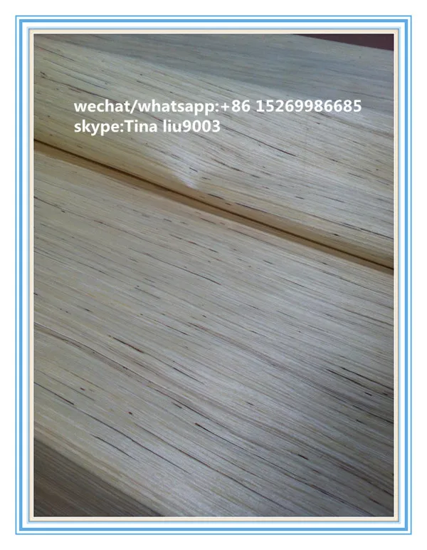 engineered poplar wood veneer/composite veneer/maple veneer for skateboards