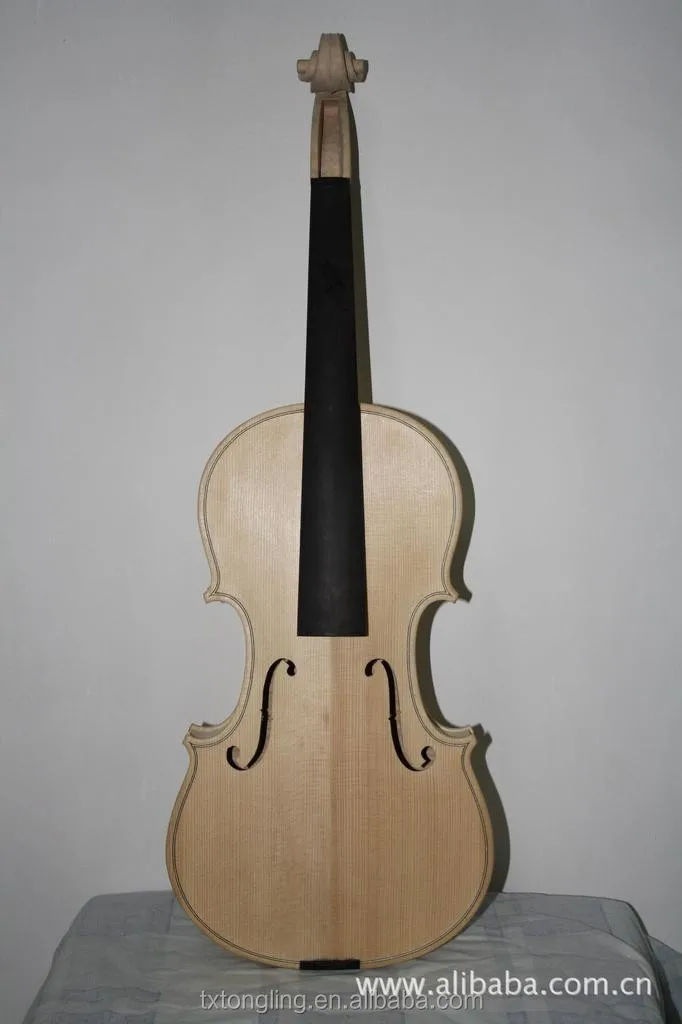 Full Size Unfinished Violin 1/2 Unvarnished Violin W/ Violin Case For Sale Tl0022 Buy Full