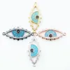 Various style zircon evil eye bracelet necklace