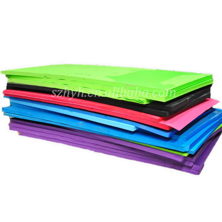 Protective & Cushioning Foam Material Green Rubber Eva Foam Cell Closed