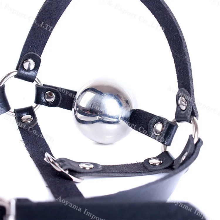 42 Mm Vrouwen Open Mond Gag Bal Rvs Metalen Slave Training Bdsm Bondage Terughoudendheid Buy 6126