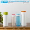 QB-FM 60ml bottles 100 ml 150ml 200ml shampoo bottle dimensions hdpe hair oil empty bottles with flip top cap