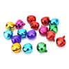 100pcs/bags DIY Crafts Colorful Loose Beads Small Jingle Bells Christmas Decoration Pendants Handmade Accessories 6/8/10/12mm