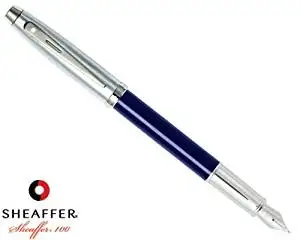 Sheaffer 100 Blue Translucent Fountain Pen Fine 9308-0F