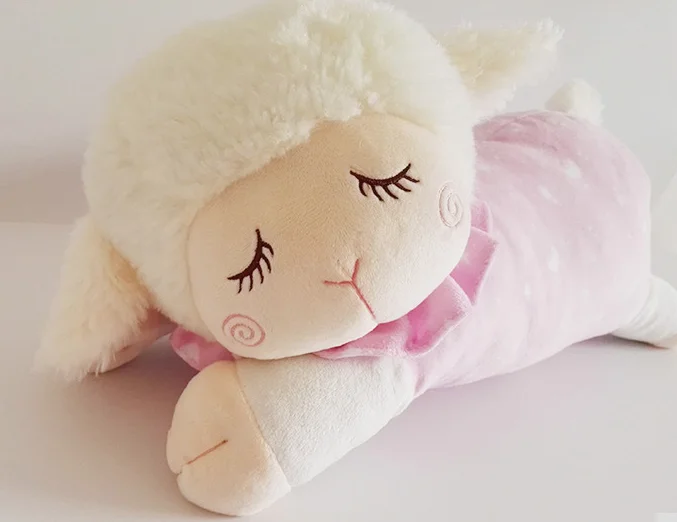 Cute Plush Sheep Stuffed Animal Doll Cute Pillow Sleeping Doll Child Gift 30cm