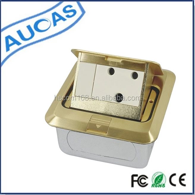 2018 New Aucas High Quality Waterproof Electrical Floor Socket Box.jpg