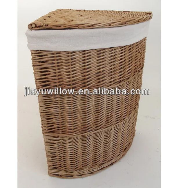 corner laundry hamper