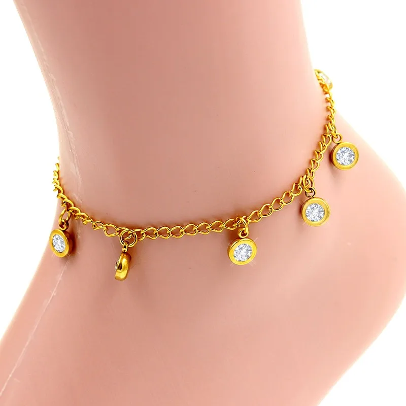real gold anklets online shopping