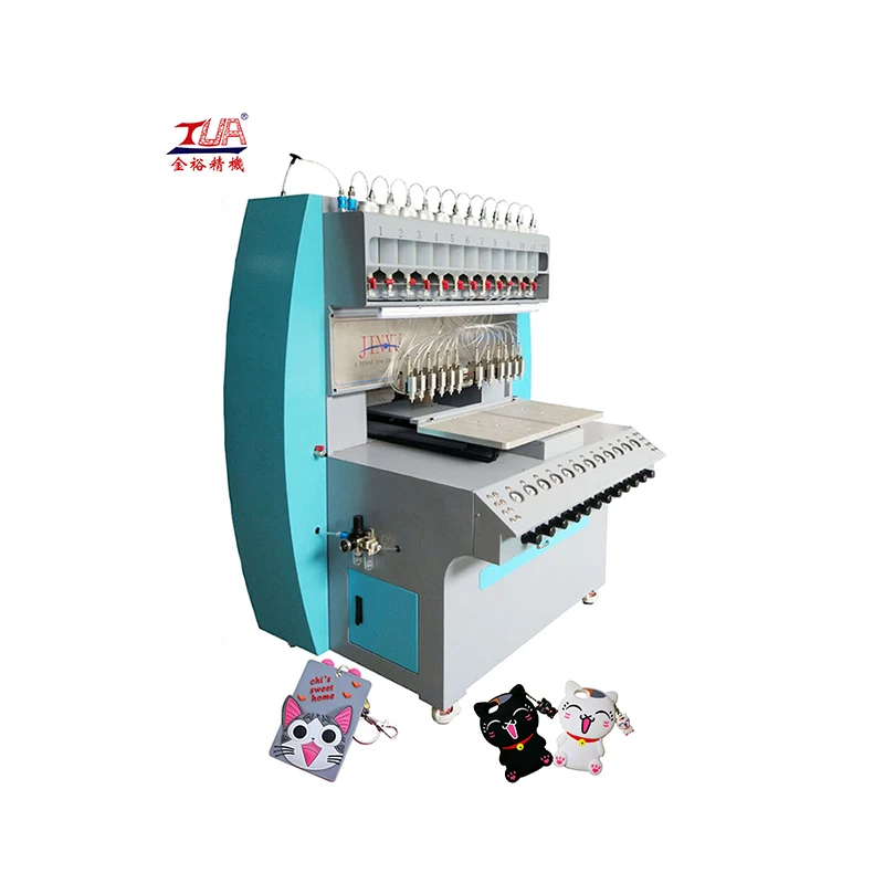 automatic dripping machine for making silicone logo