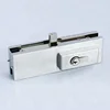 High Quality Polish Security Stainless Steel Central Floor Fitting Glass Door Bottom Patch Lock