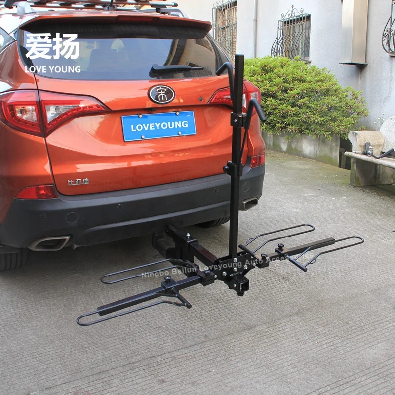 Modern Fashion Steel Load 2 Bikes Hitch Bicycle Carrier Bike Rack For Car Buy Bike Rack For