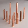 Deep drawn tube temperature sensor shell temperature sensor enclosure