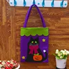 2019 Hot Sell Candy Gift Trick Or Treat Bags Monogram Children Felt Halloween Hand Treat Bags