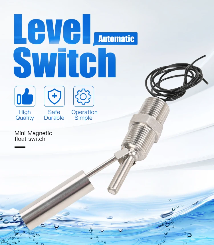 Mini Stainless Steel Float Switch Hot Water Level Switch Float Sensor