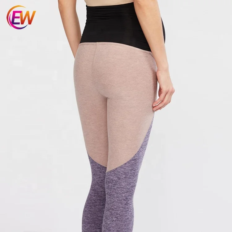 Women Stretch Maternity Workout Pants Fitness Pregnant Clothes
