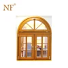 French style aluminum arch window with grid