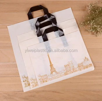 Wholesale Custom Printed Promotional Retail Gift Plastic Shopping Bags - Buy Retail Shopping ...