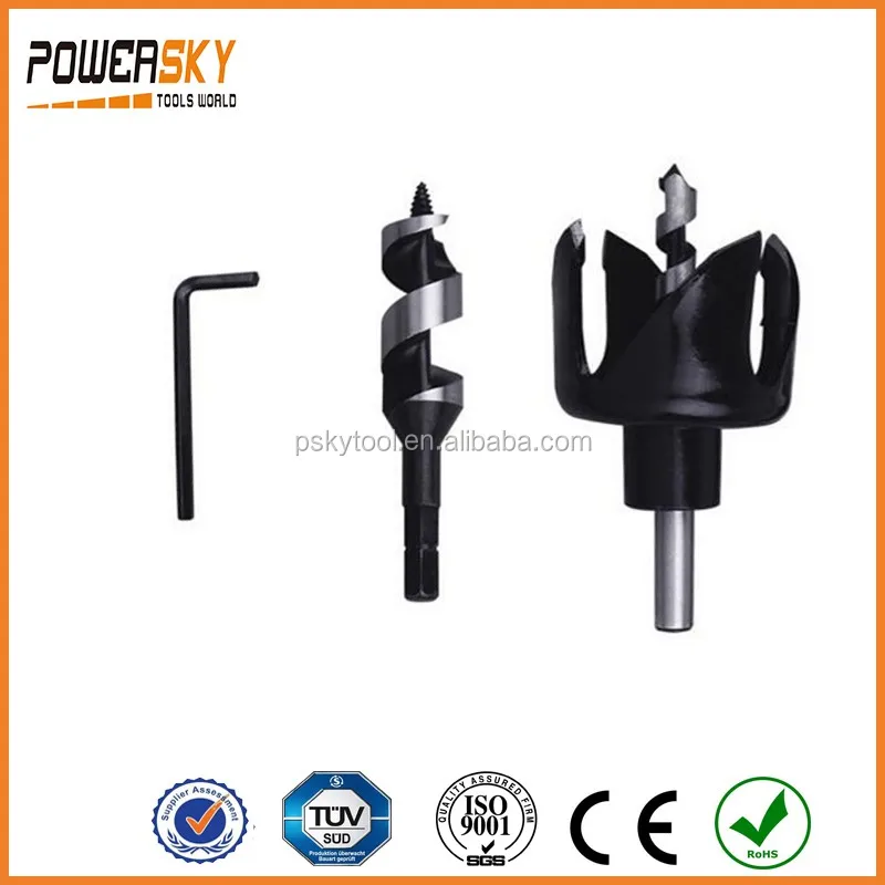 22 54mm Cup Type Hole Saw Auger Drill Bit Door Lock Installation Kit
