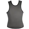 Men's Ultra Sweat Vest Enhancing Thermal Neoprene Hot Shaper Fitness Waist Training With Zipper Training Weighted Vest