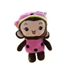 Lovely soft monkey custom made plush toy