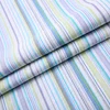 Custom color plain stripe rayon printed best price organic linen fabric for shirt