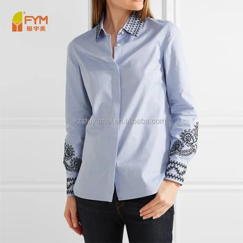 Desain Terbaru Untuk Wanita Kantor Wanita Kemeja Warna Solid Untuk Kasual Buy Terbuka Kemeja Desain Untuk Wanitadesain Baju Terbaru Untuk Wanita