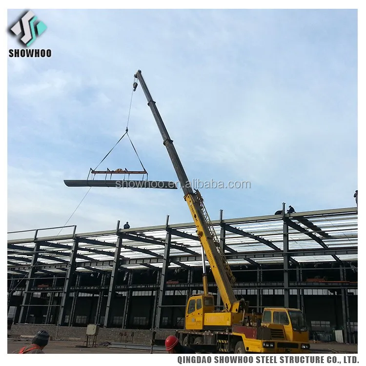 Metal Frame Industrial Shed Building Car Workshop Design Plans