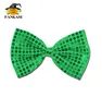 Large clown sequin bow tie for party