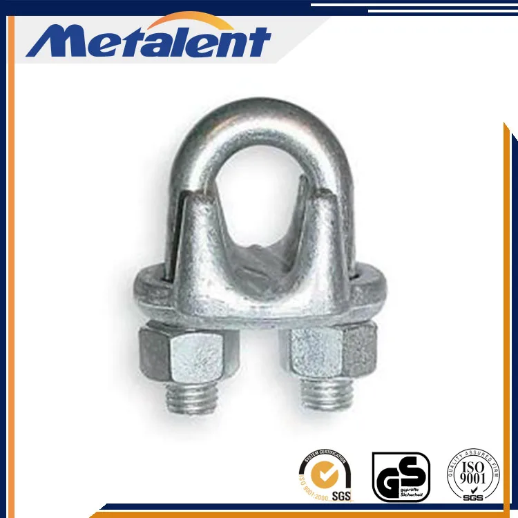Rigging Hardware Us Type Stainless Steel Heavy Duty Wire Rope Clips