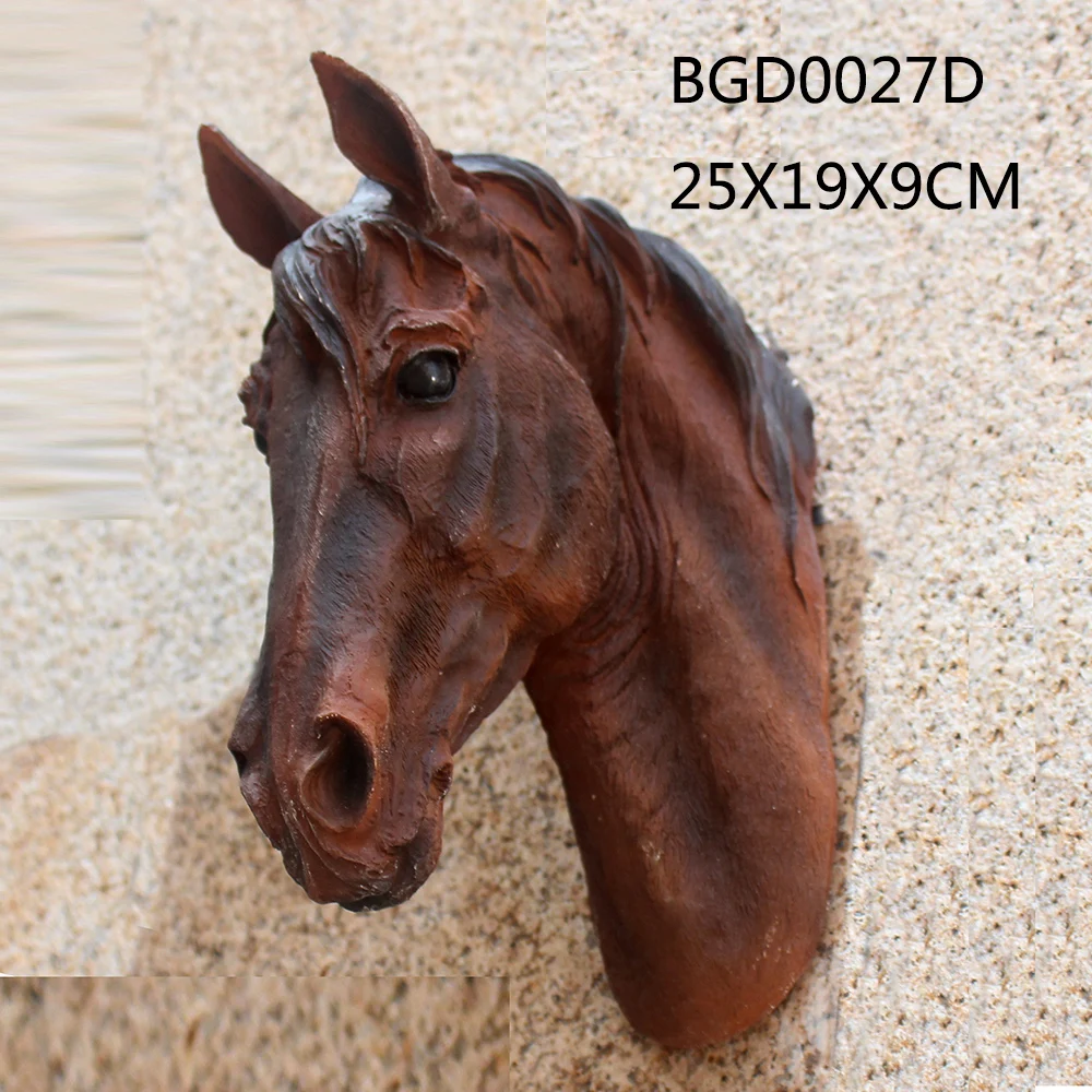 Handmade Wall Hanging Horse Head Statue Wall Decor Buy Handmade Horse