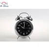 8 inch big twin bell alarm clock quartz movement loud bell alarm sound easy read dial retro desk clock