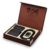 custom luxury cardboard mens wallet belt gift packaging boxand bag