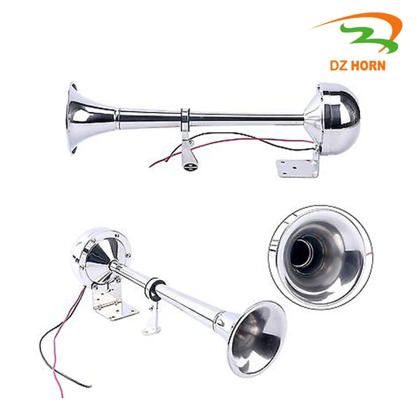 12v 24v Single Long Electric Horn For Vessel Watercraft Ship Boat Siren