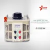 TDGC/TDGC2 meter display variac 0~250v Single phase 2kva ac contact voltage regulator/Variac/Variable transformer