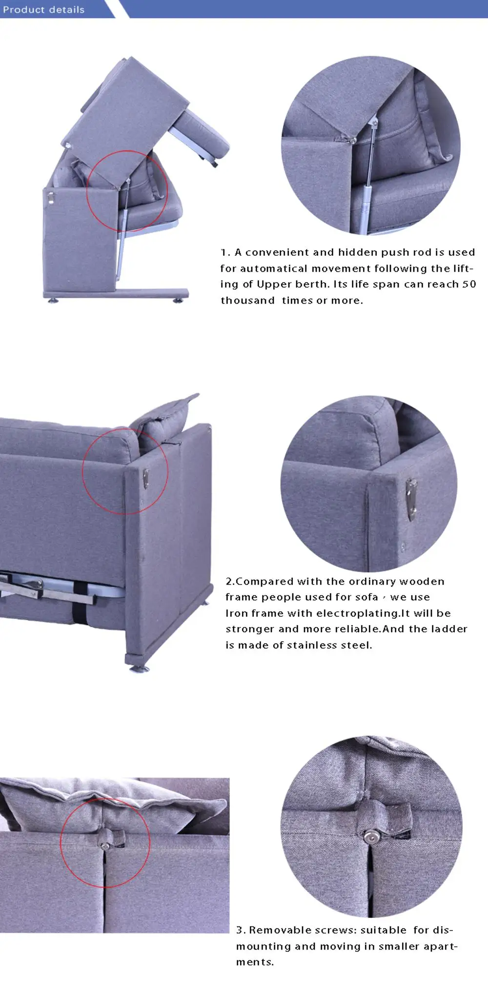 European Design Home Used Sofa Bed Metal Bunk Bed Frame Folding Buy European Design Sofa Bed