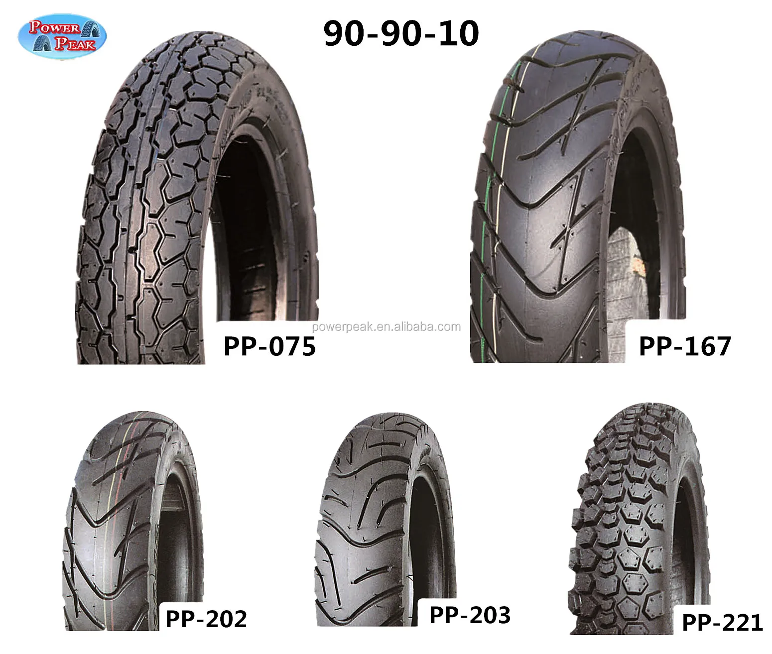 12 Inch Rubber Motorcycle Tires 100/6012 90/9010 90/9012 Buy