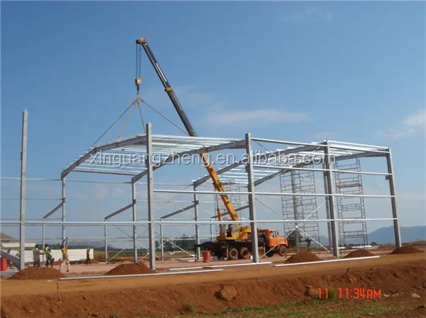 professional China steel structure prefabricated grain warehouse