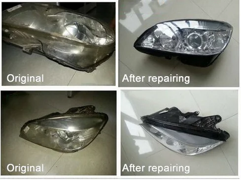headlamp uv coating